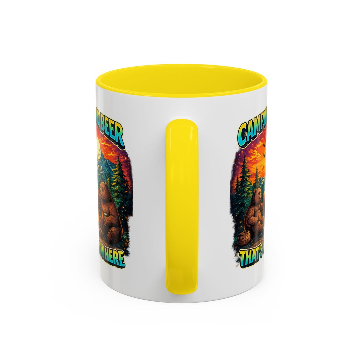 Humor Mug - Camping and Beer