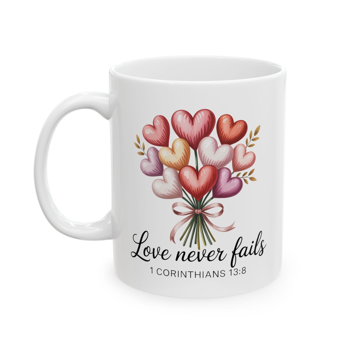 Anniversary Mug - Love Never Fails