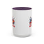 4th of July Mug - Peace Love America