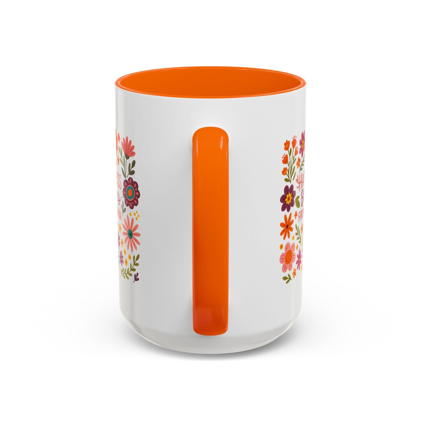 Motivation Mug - Happiness Blooms From Within