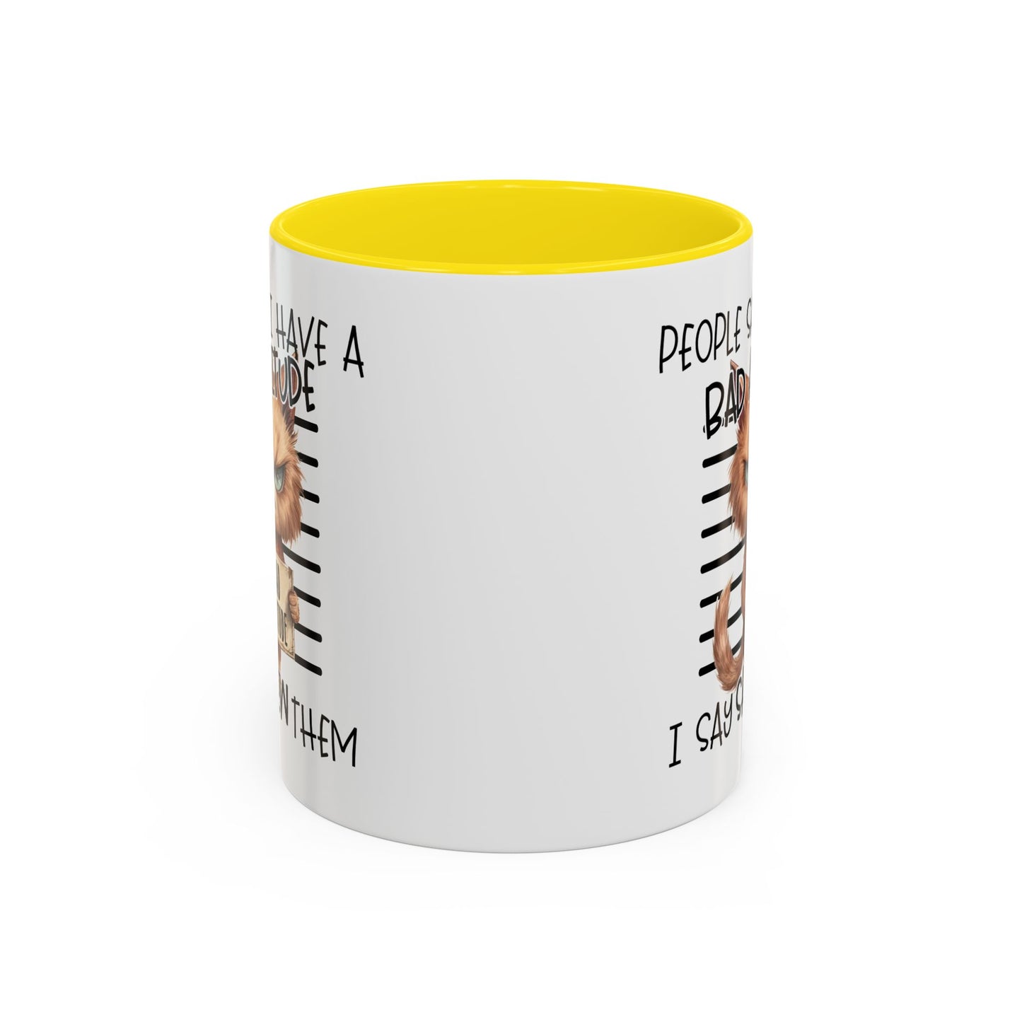 Humor Mug - People Say I Have a Bad Attitude