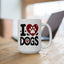 Animal Mug - I Love Dogs