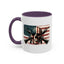 4th of July Mug - Skull Guns Flag