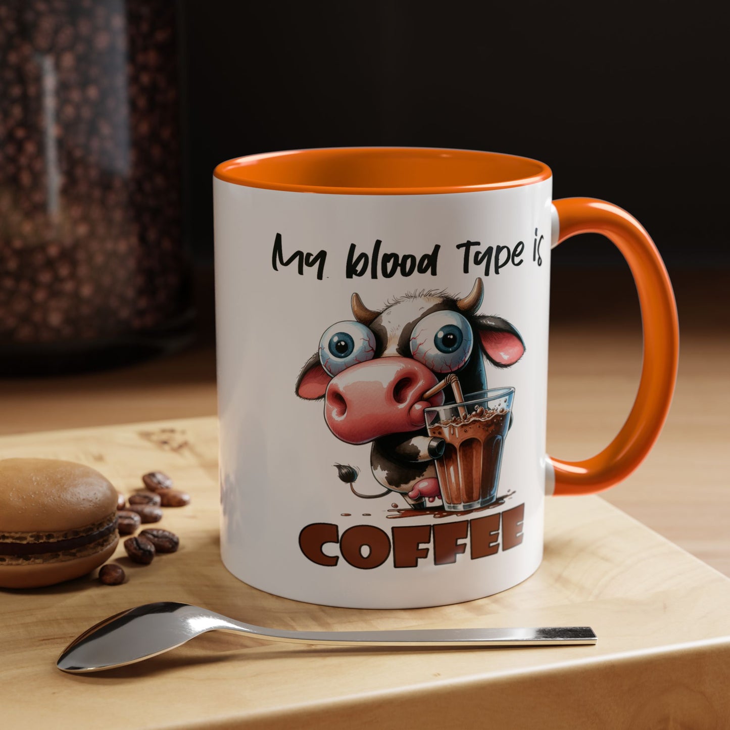 Humor Mug - My Blood Type is Coffee
