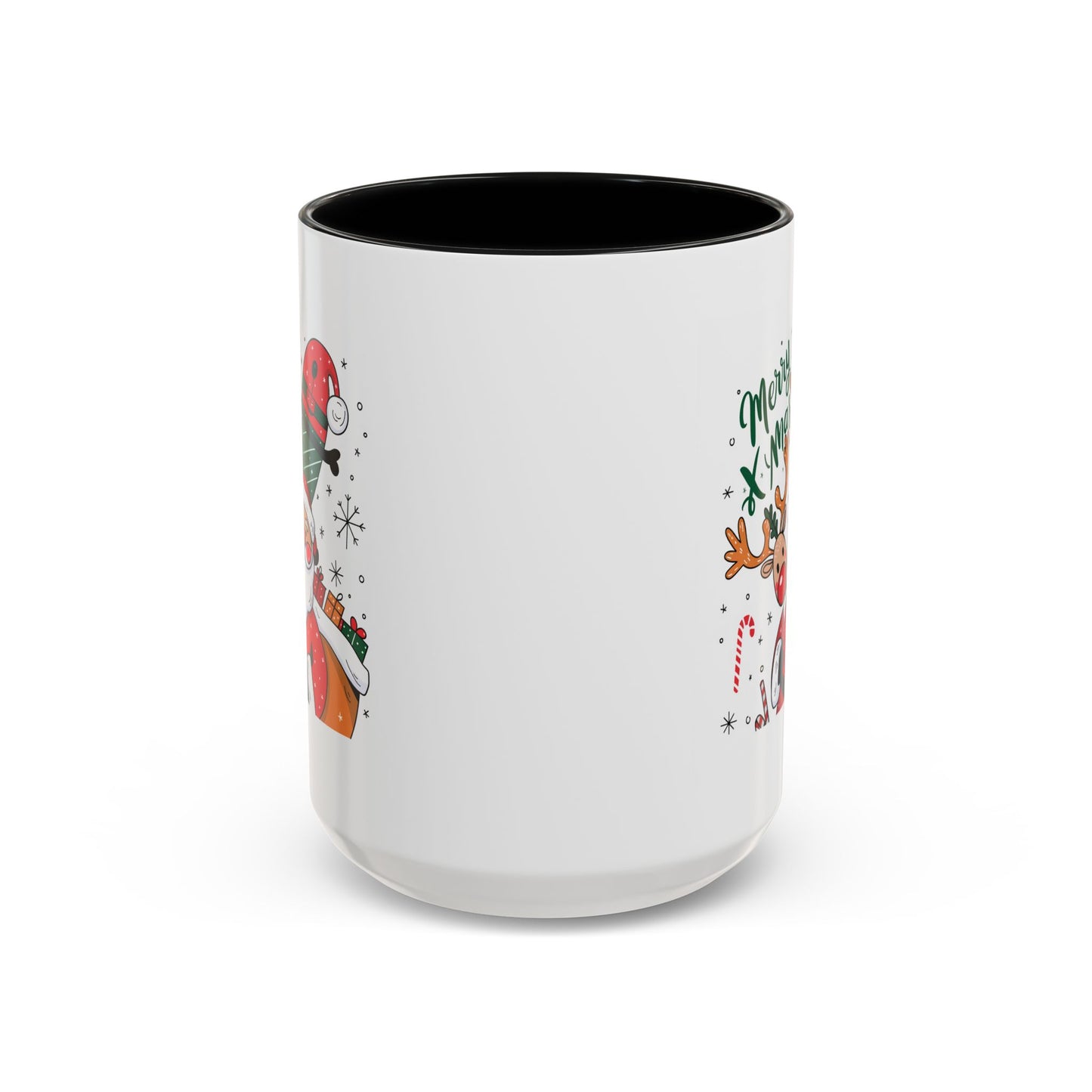 Christmas Mug - Merry Xmas Santa Reindeer