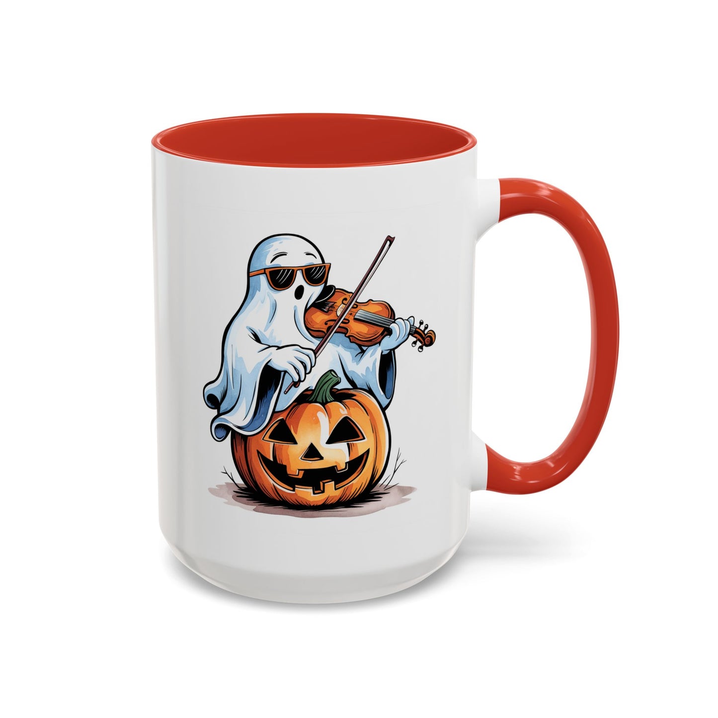 Halloween Mug - Violin Playing Ghost
