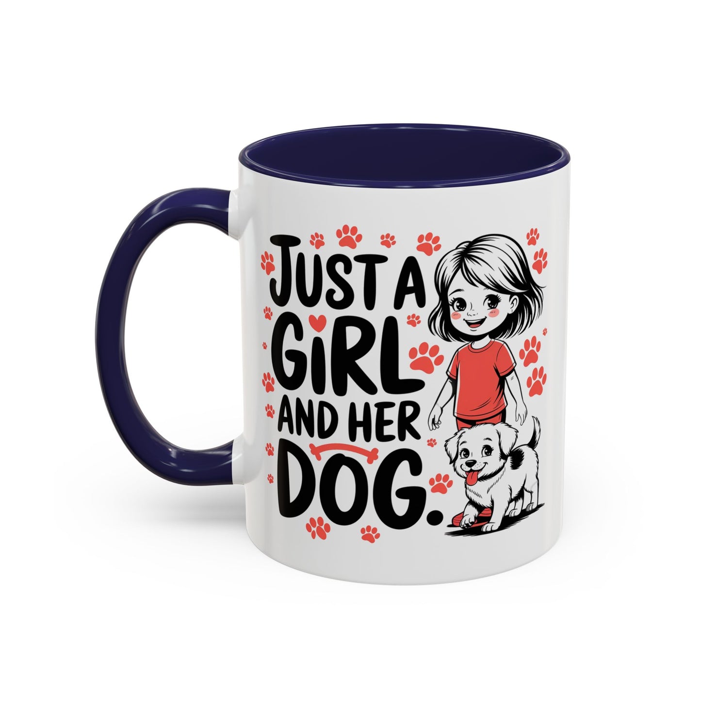 Animal Mug - Just a Girl and Her Dog