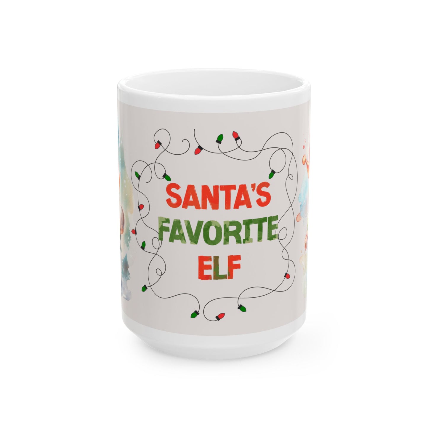 Christmas Mug - Santa's Favorite Elf