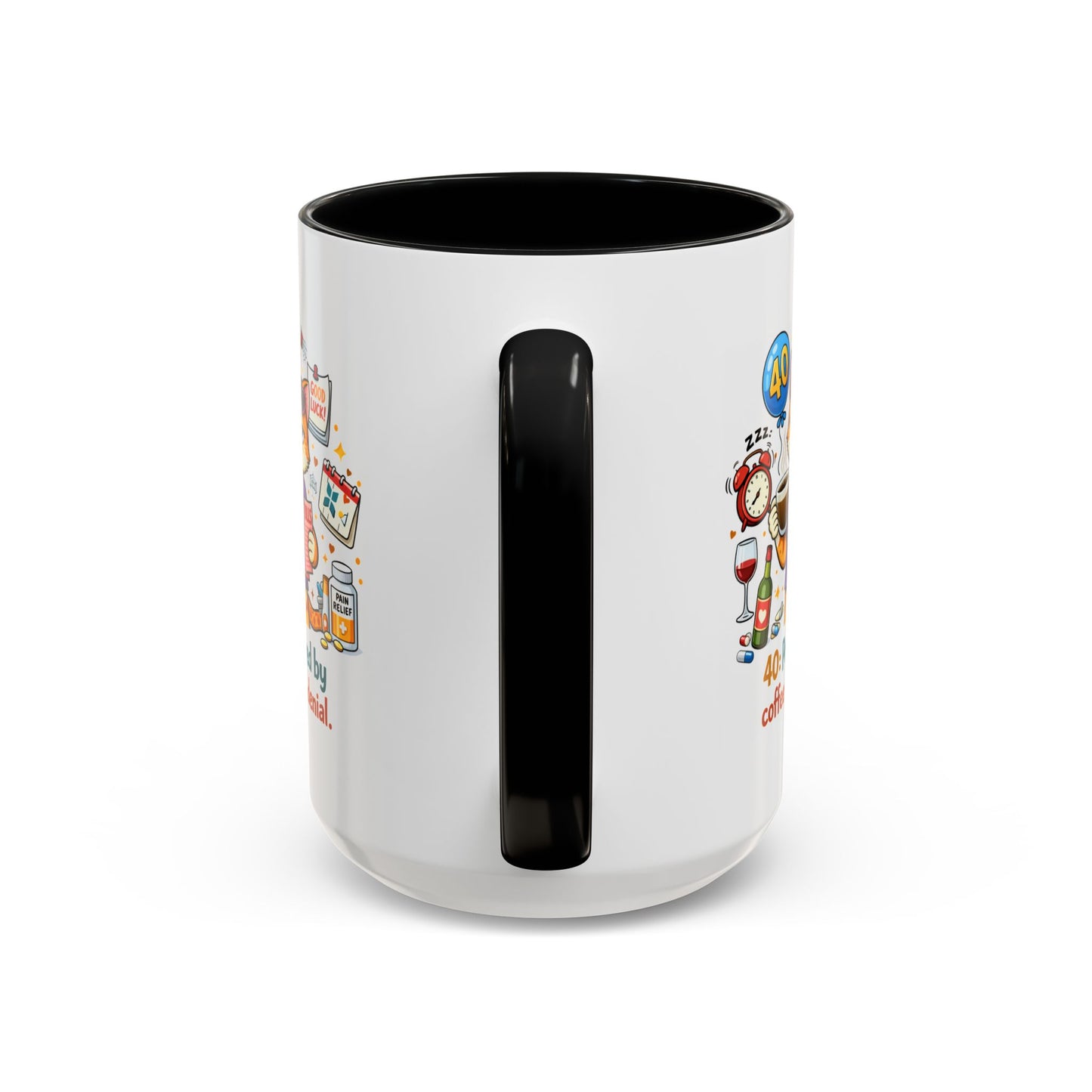 Birthday Mug - 40 Powered By