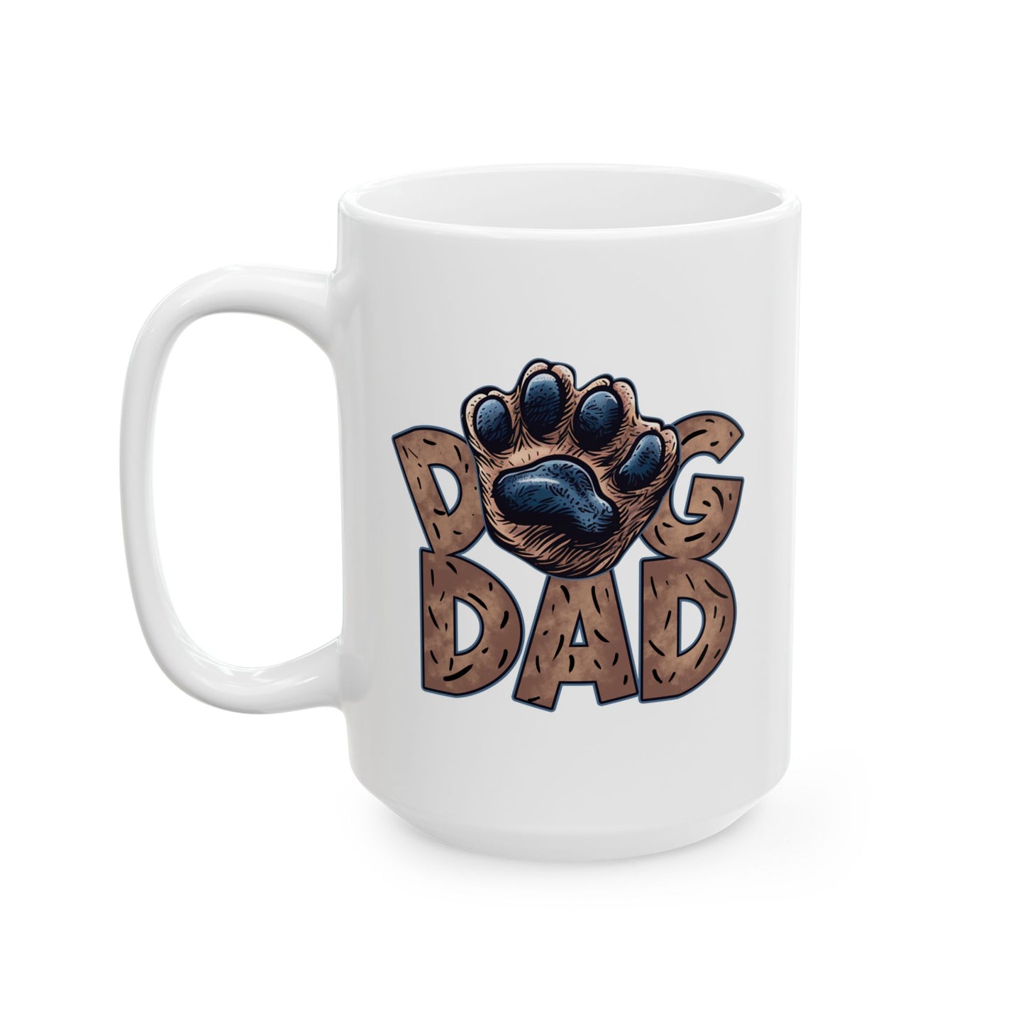 Animal Mug - Dog Dad Paw