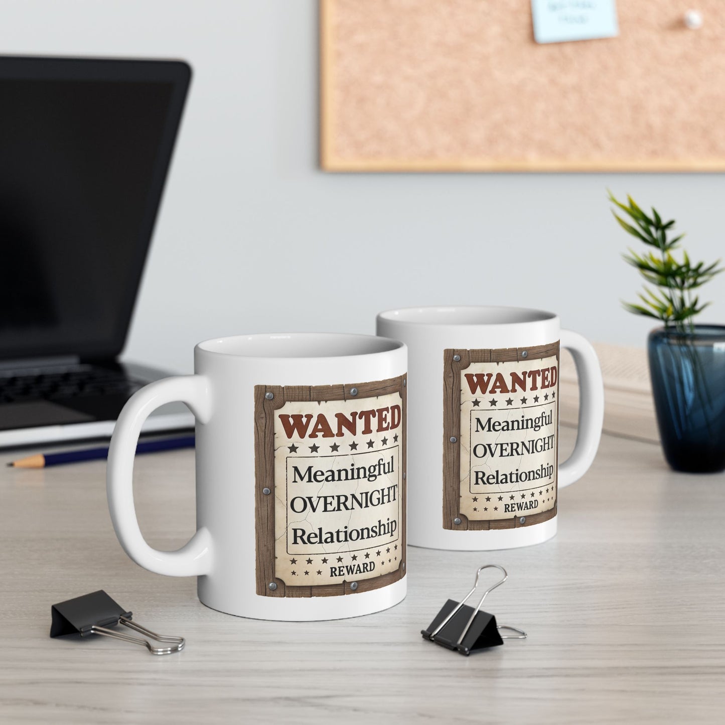 Adult Mug - Wanted Meaningful Overnight Relationship