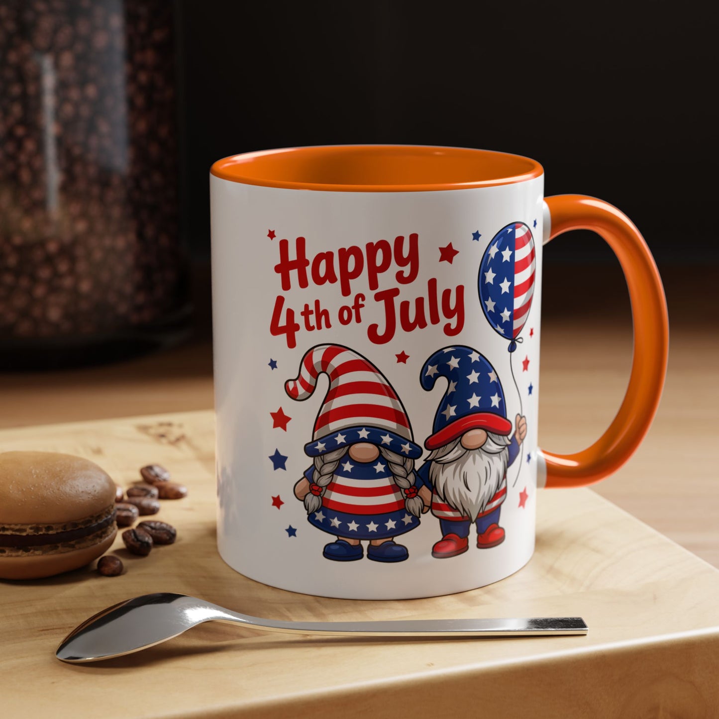 4th of July Mug - Happy 4th of July Gnomes