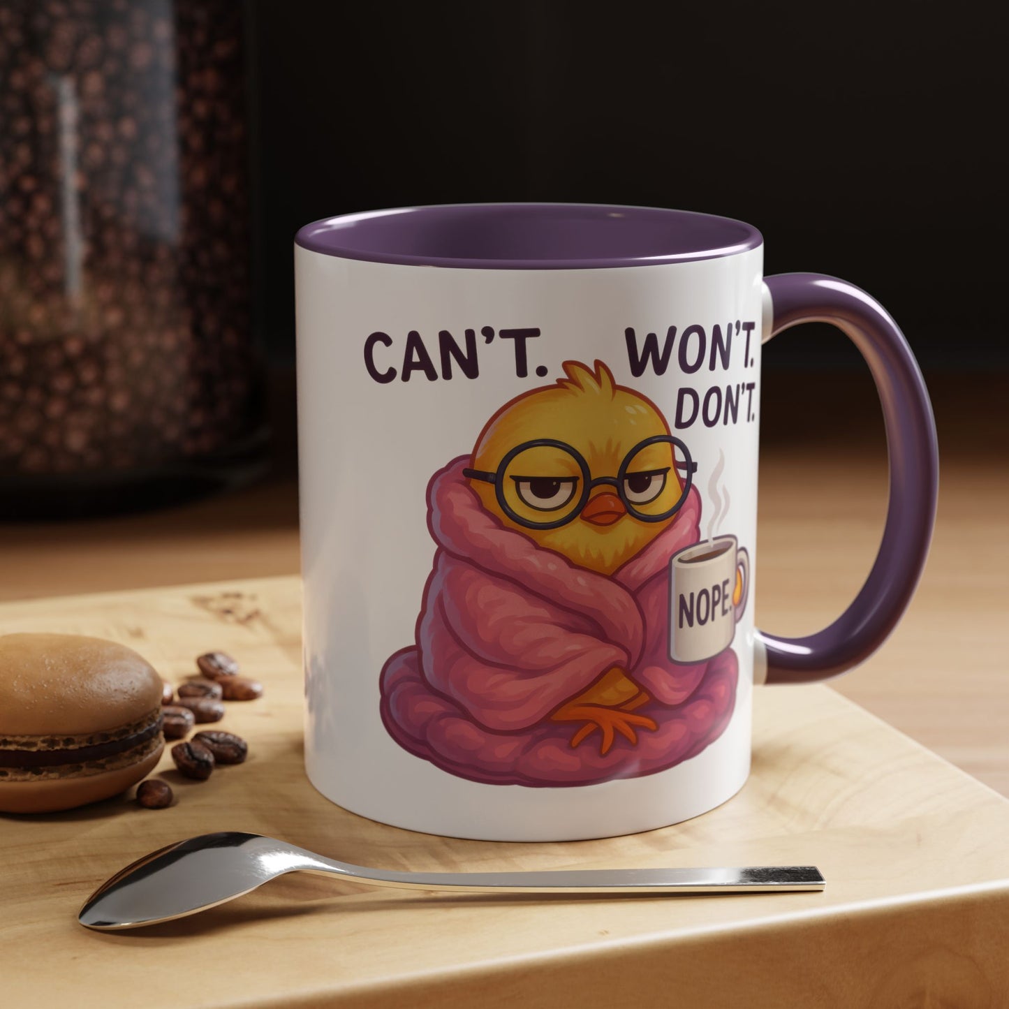Office Mug - Can't Won't Don't