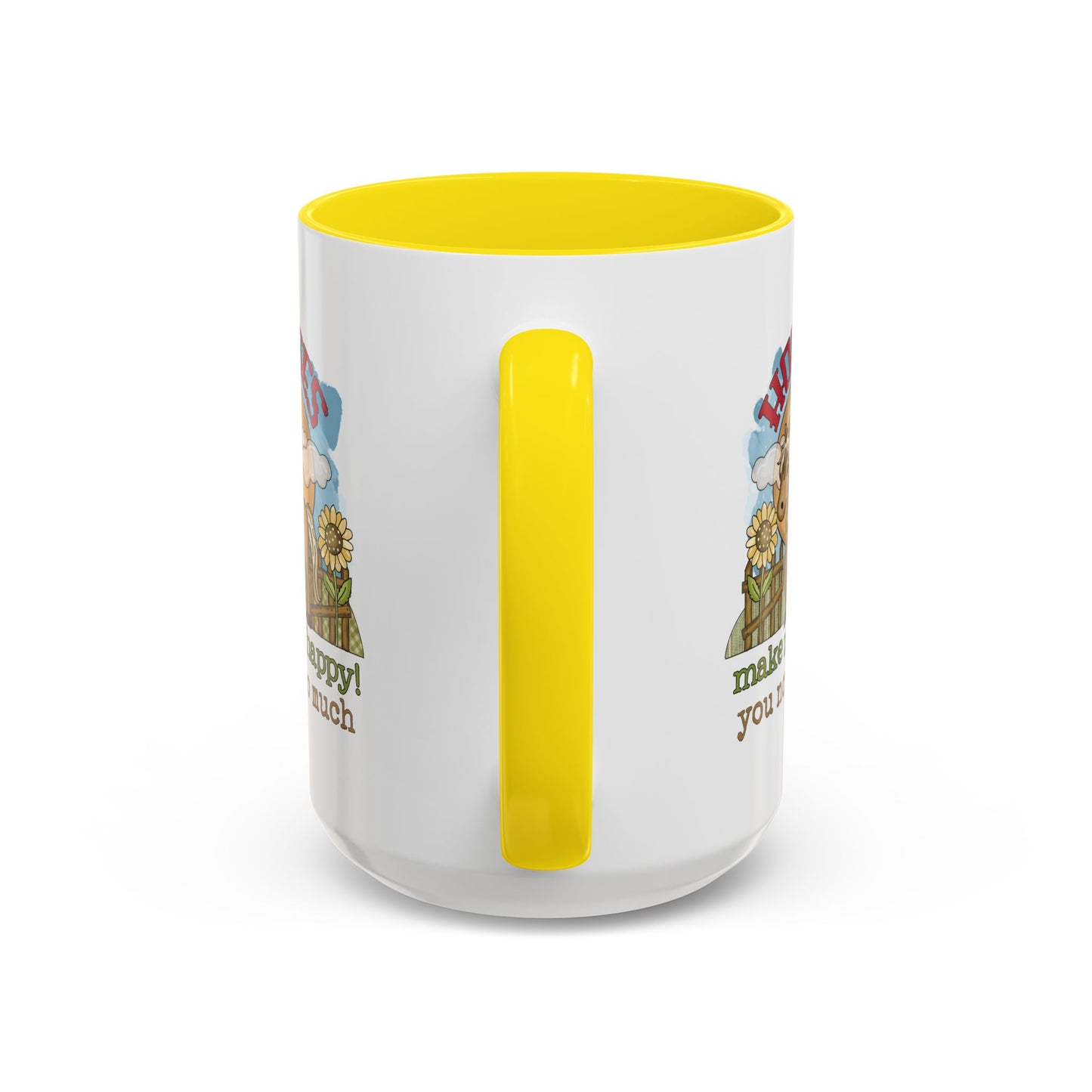 Humor Mug - Horses Make Me Happy