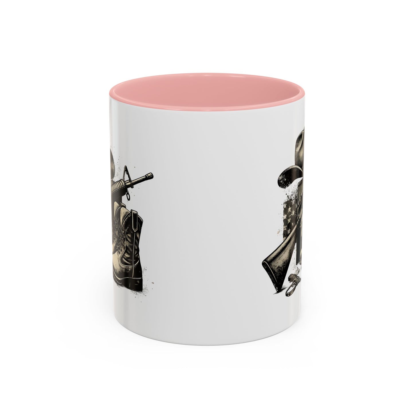 4th of July Mug - Soldier Hat Boots Gun