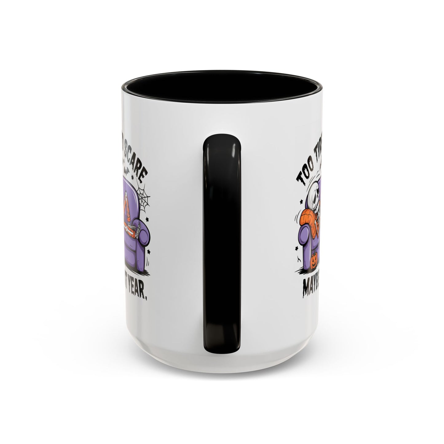Halloween Mug - Too Tired To Scare