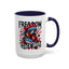 4th of July Mug - Freedom Cluck Yeah!