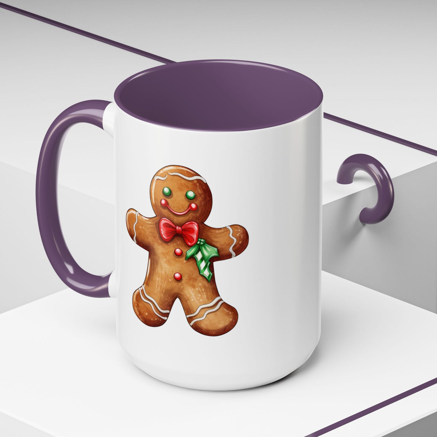 Christmas Mug - Smiling Gingerbread Man 2
