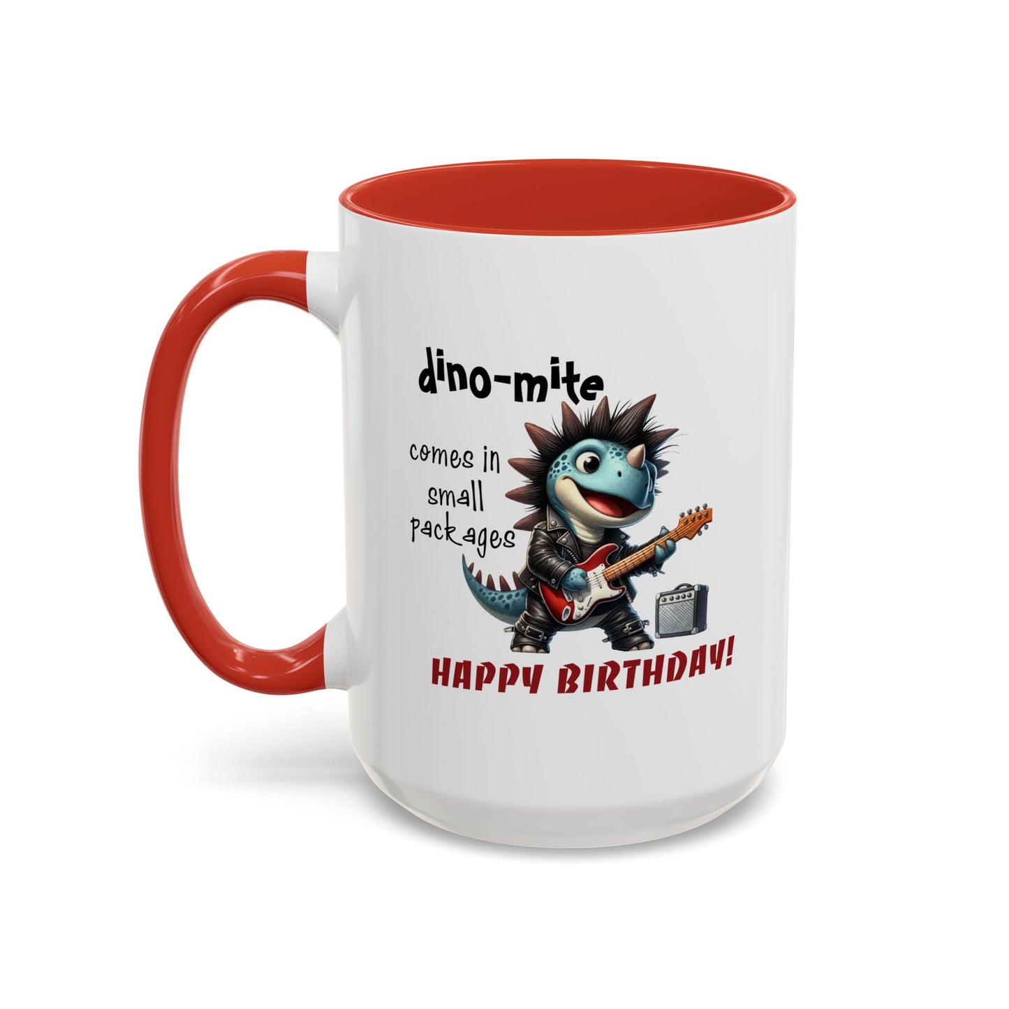 Birthday Mug - Dino-mite (Boy)