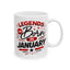 Birthday Mug - Legends January