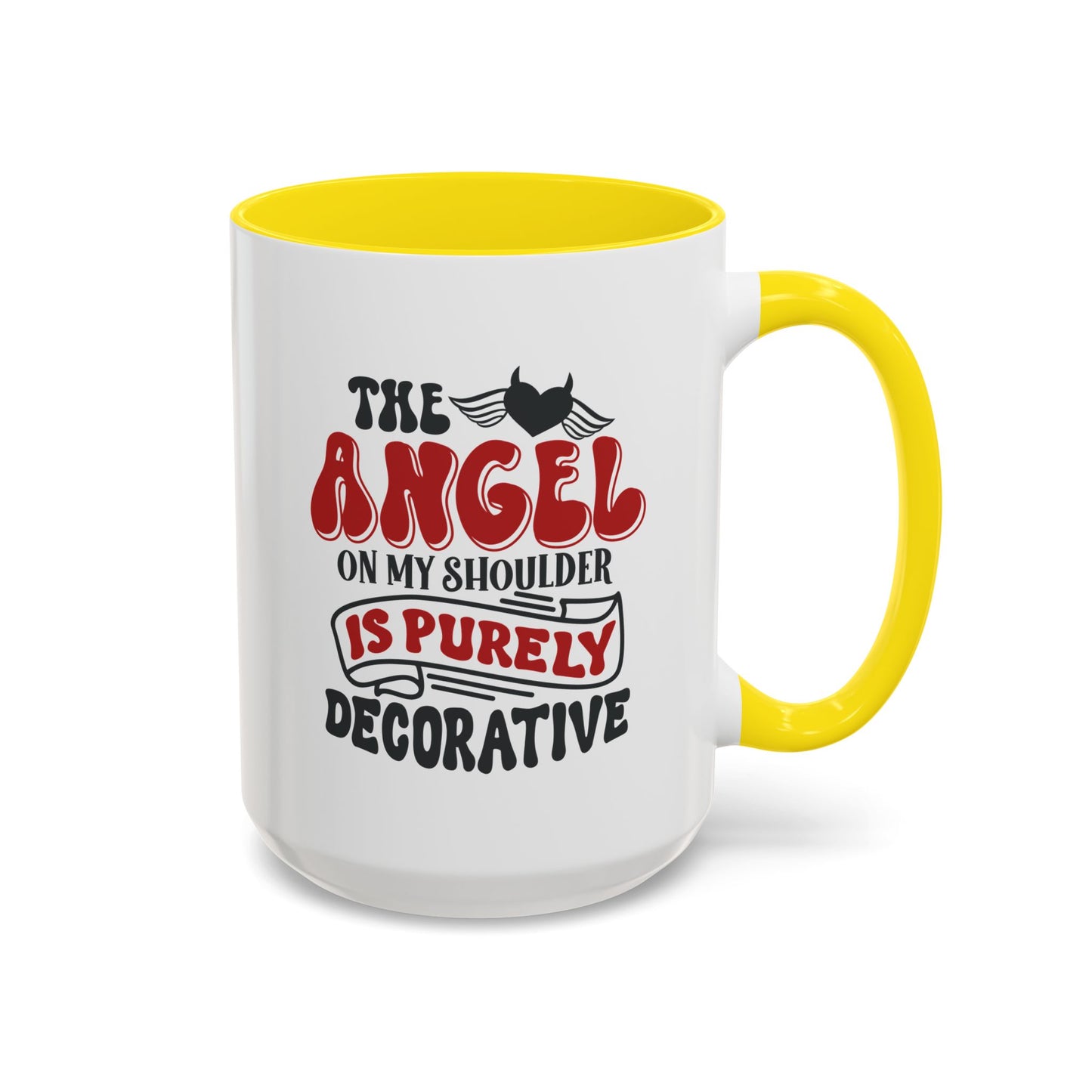 Humor Mug - The Angel on my Shoulder