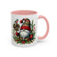 Christmas Mug - Red and Green Gnome