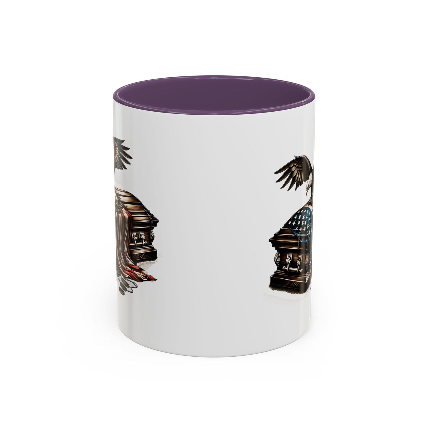4th of July Mug - American Bald Eagle Fallen Soldier