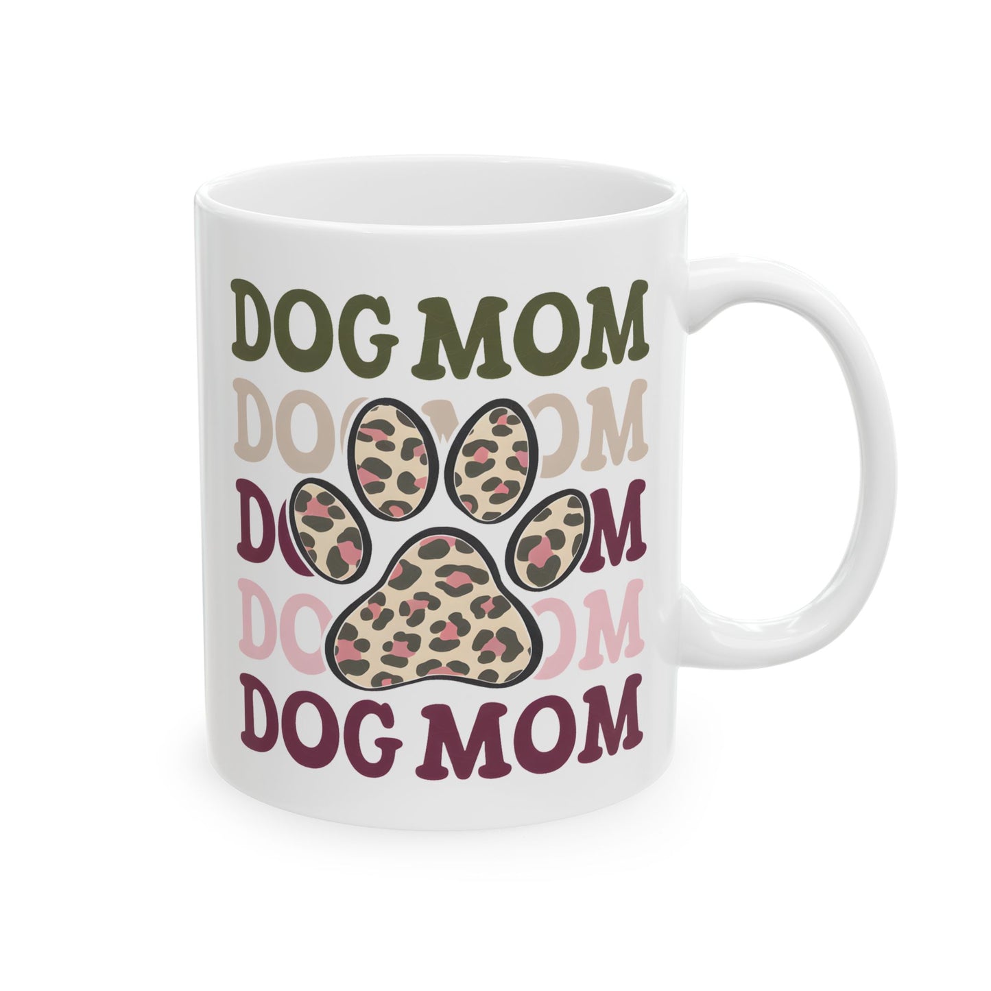 Animal Mug - Dog Mom Paw