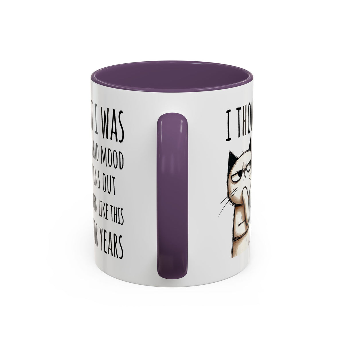 Adult Mug - I Thought I Was In A Bad Mood