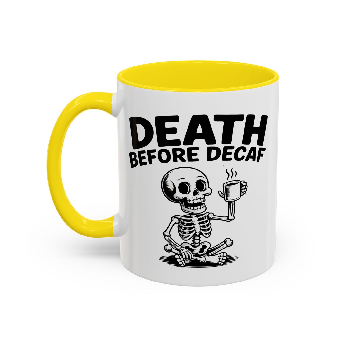 Humor Mug - Death Before Decaf