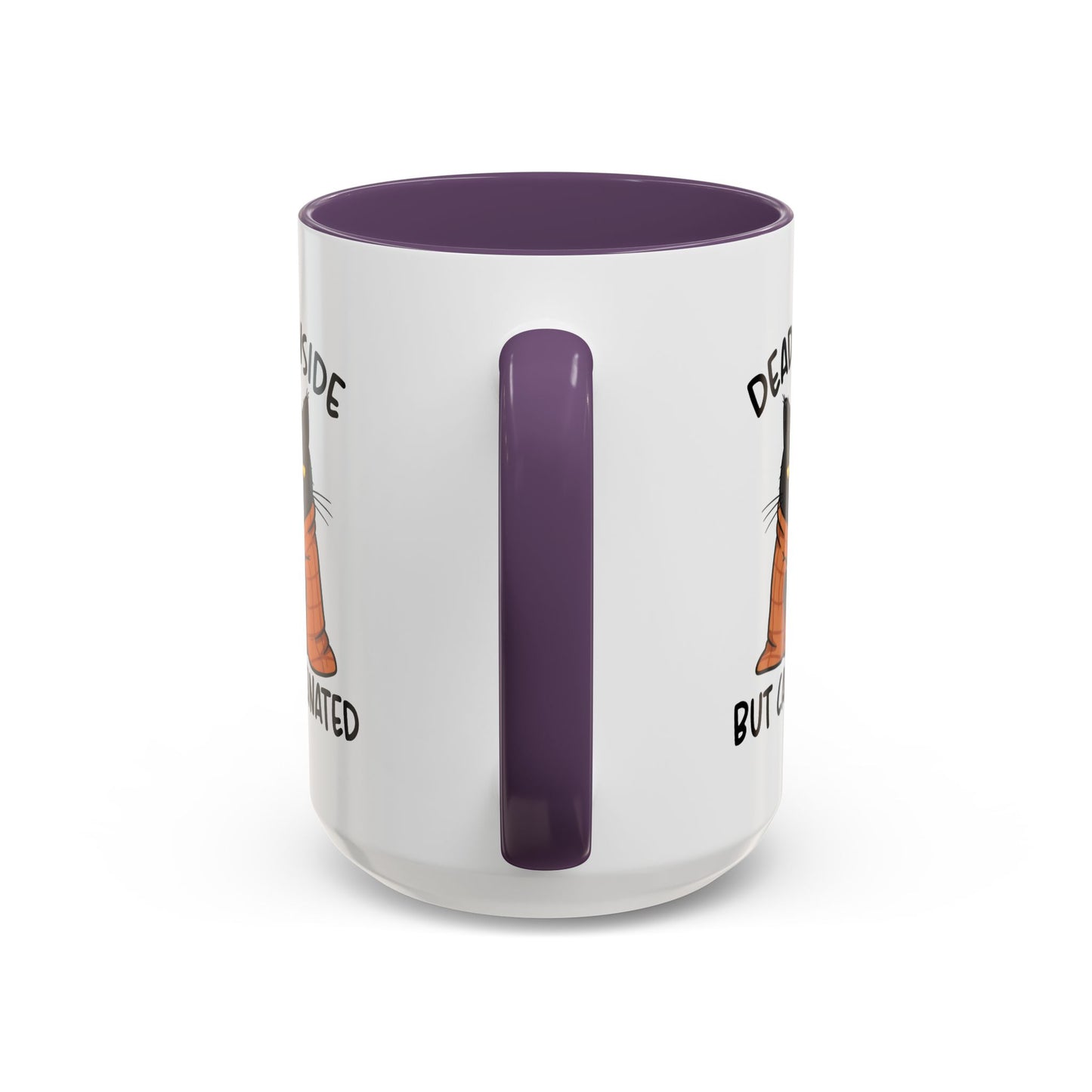Animal Mug - Dead Inside But Caffeinated