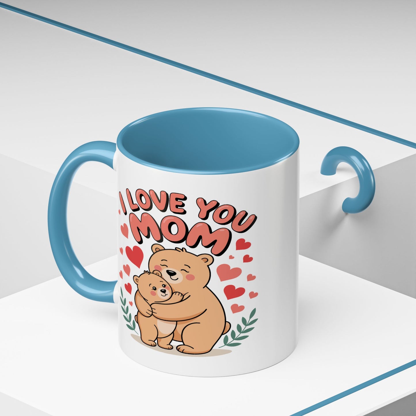 Mother's Day Mug - I Love You Mom Bear