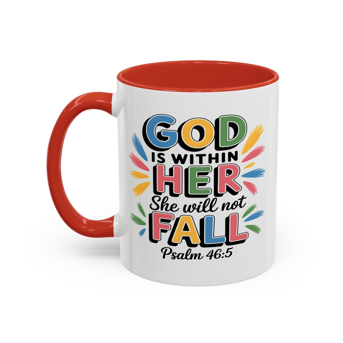 Religious Mug - God Is With Her
