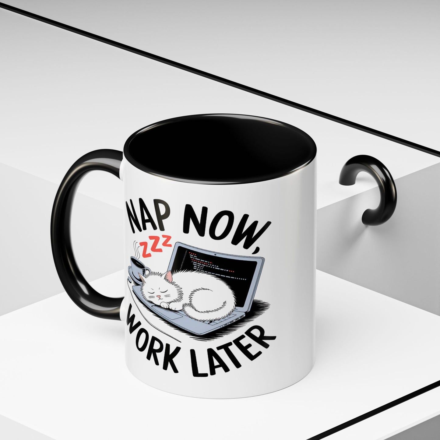 Animal Mug - Nap Now Work Later