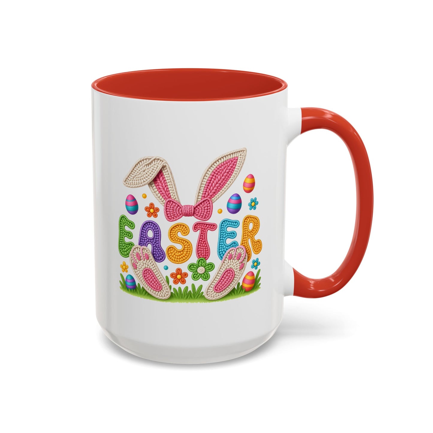 Easter Mug - Yarn Easter Bunny