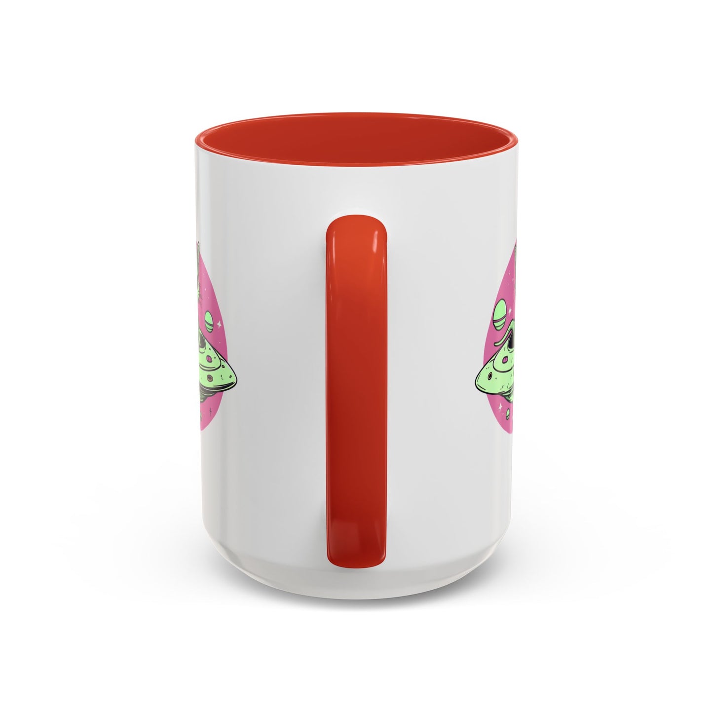 Alien Mug - Flying Saucer Cat