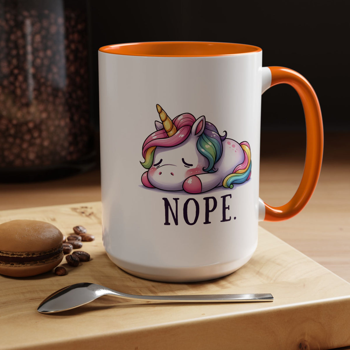 Humor Mug - Nope Unicorn