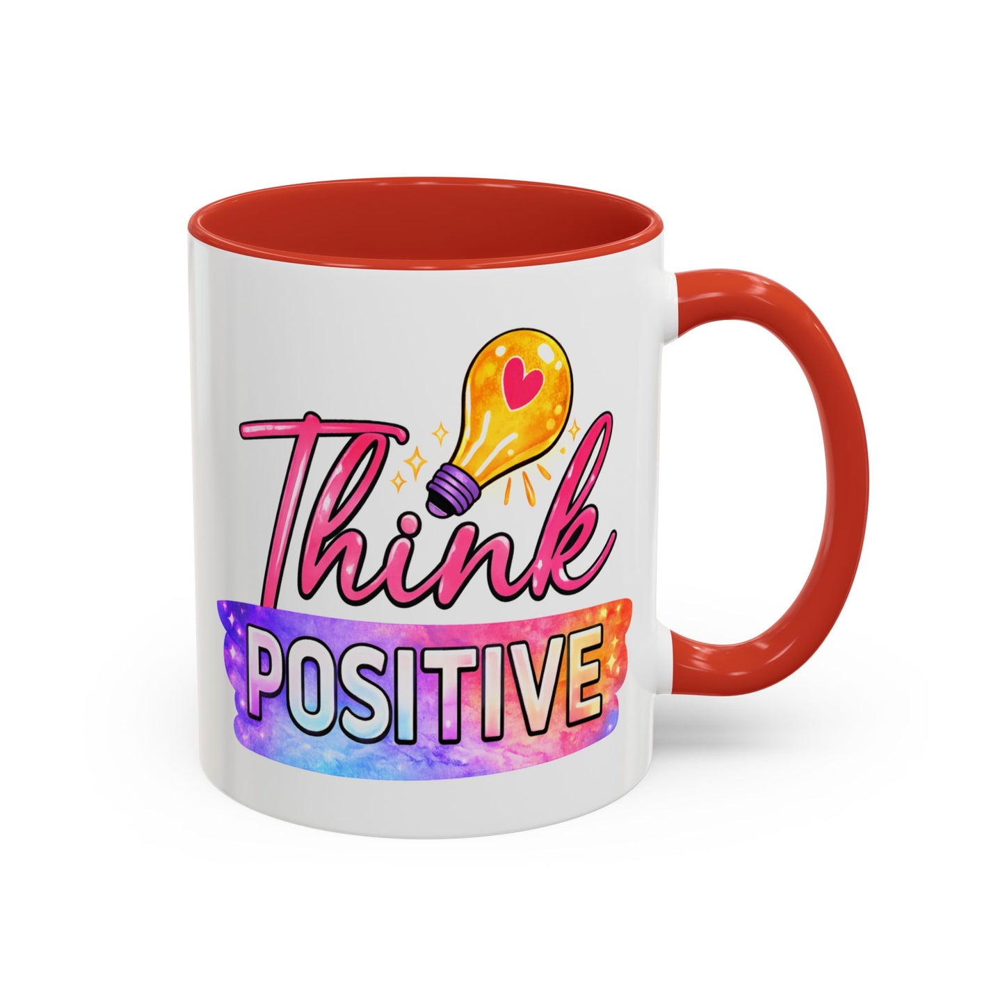 Wellness Mug - Think Positive Lightbulb