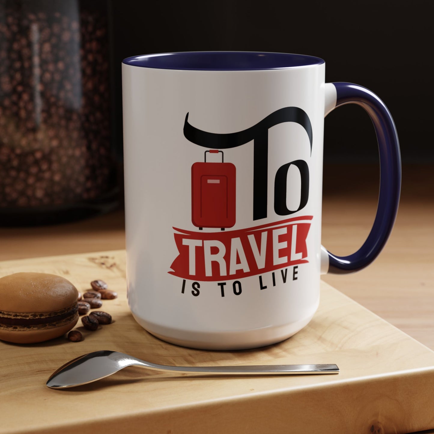Adventure Mug - To Travel Is To Live