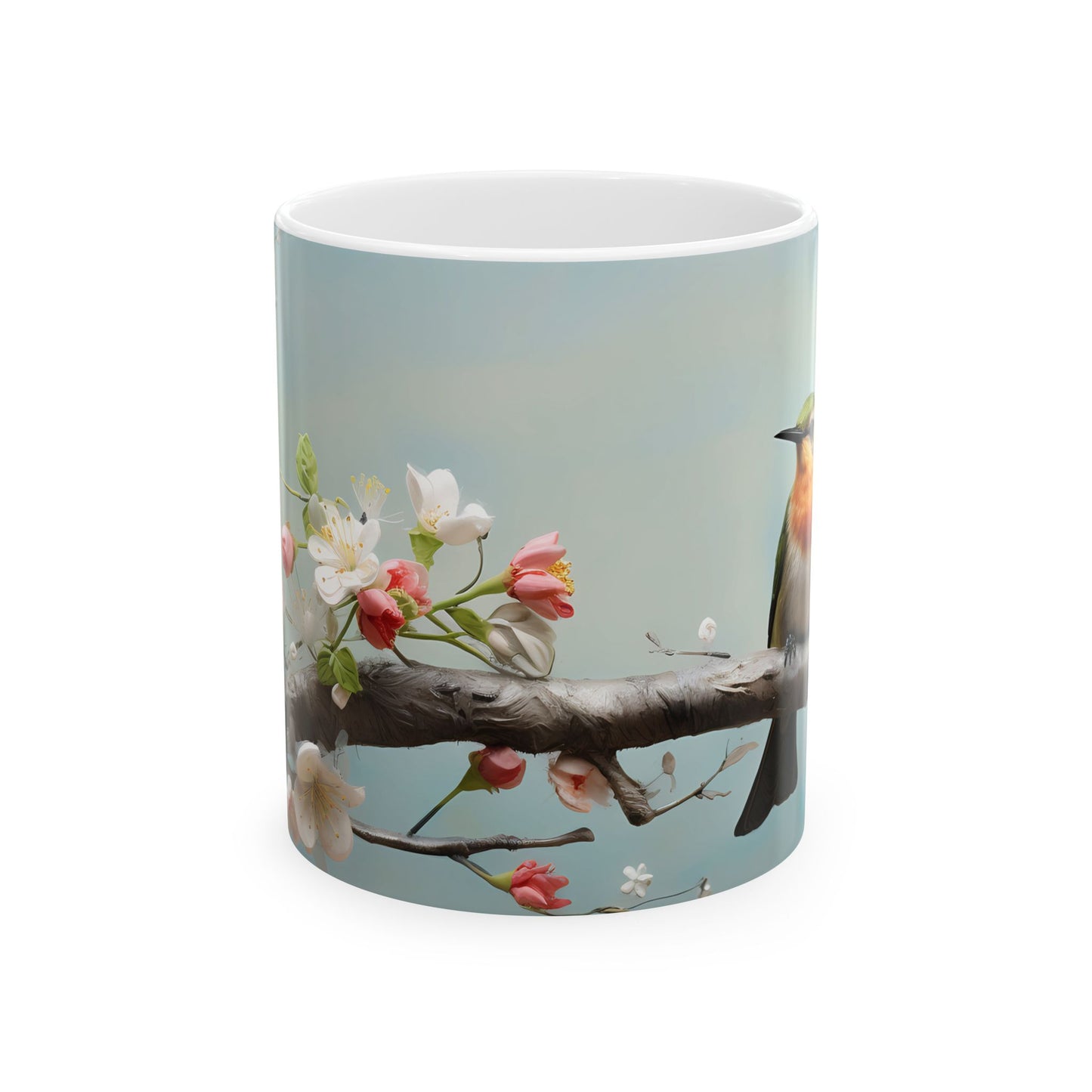 Artistic Mug - Felted Bird