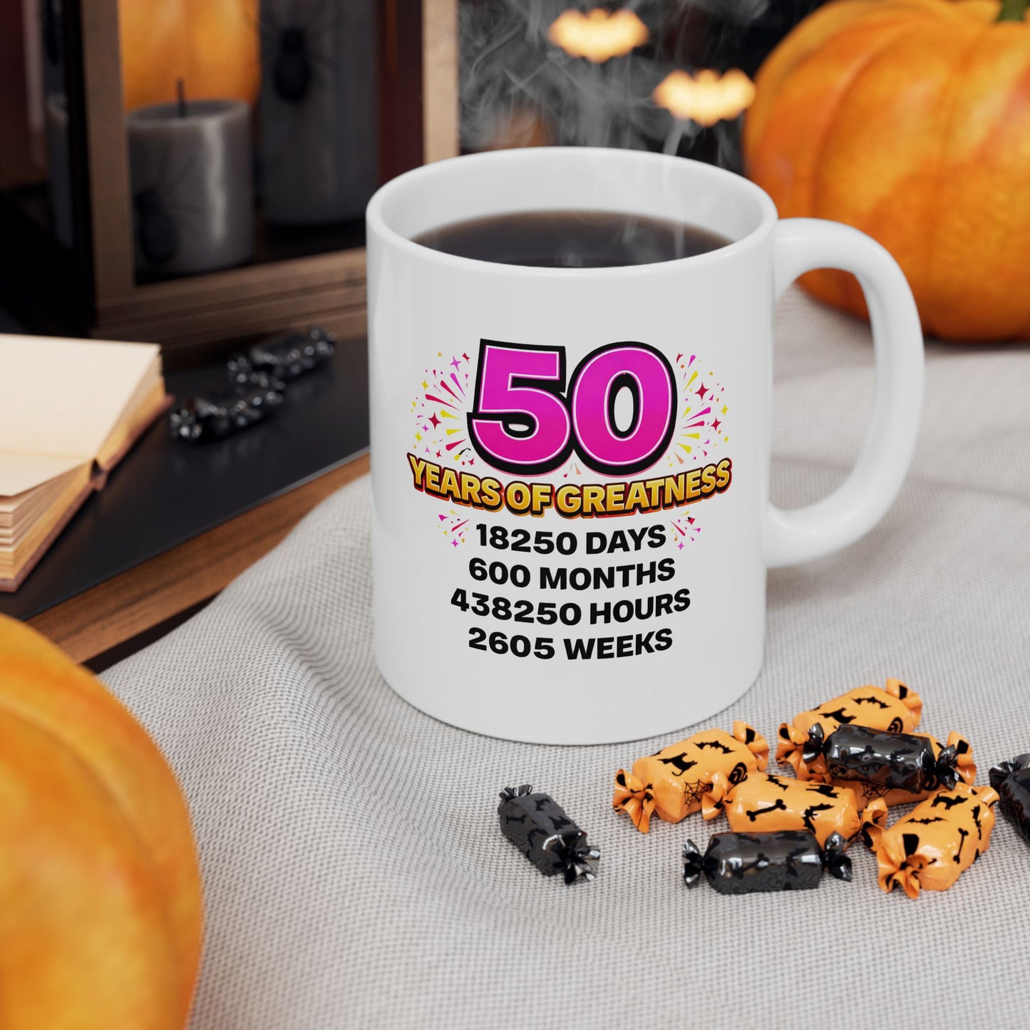 Birthday Mug - 50 Years of Greatness