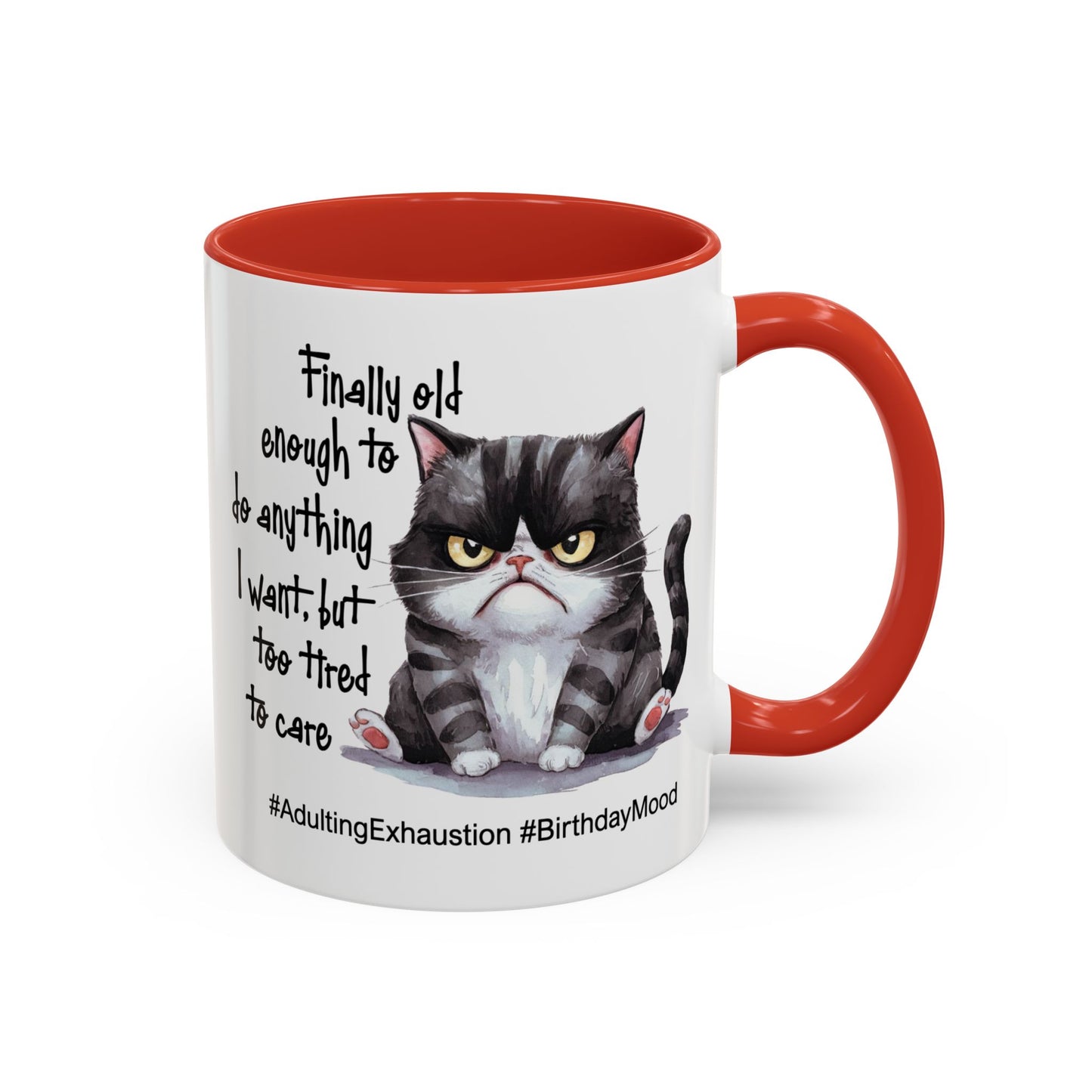 Birthday Mug - Finally Old Enough