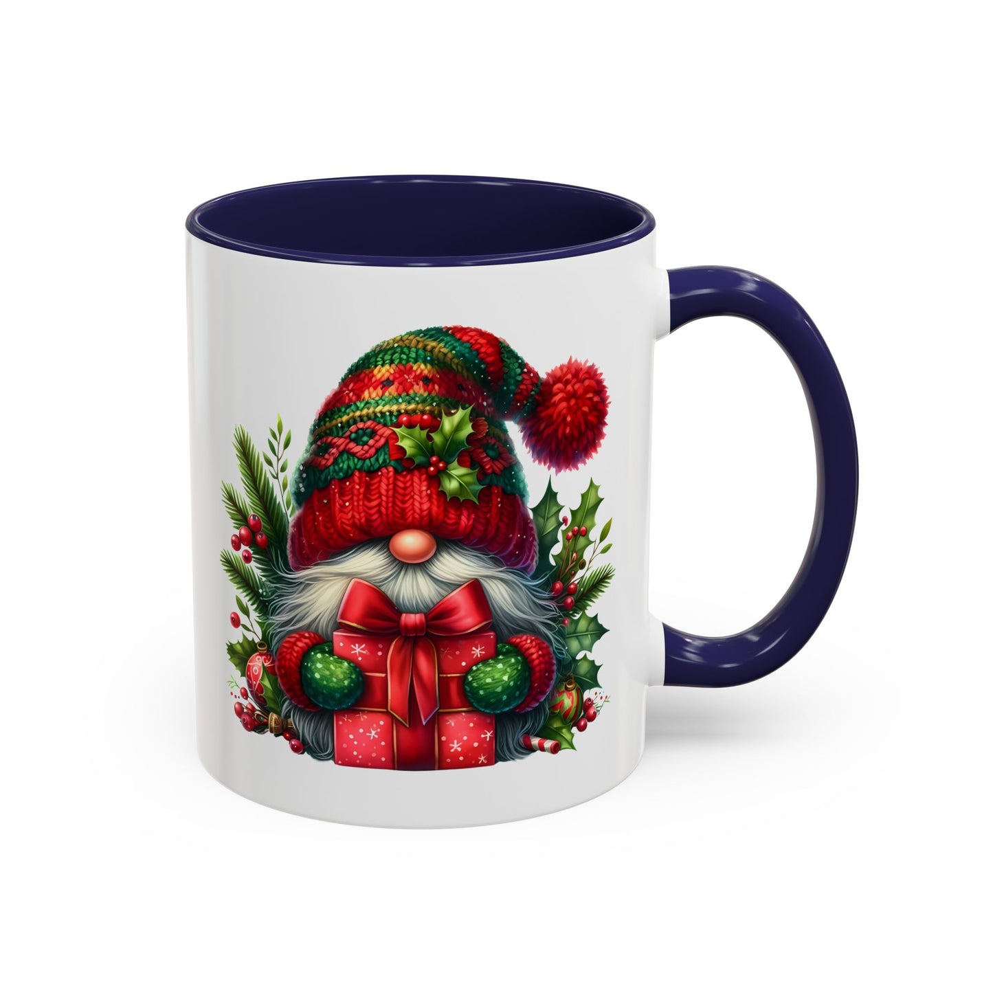 Christmas Mug - Gnome with Wrapped Present