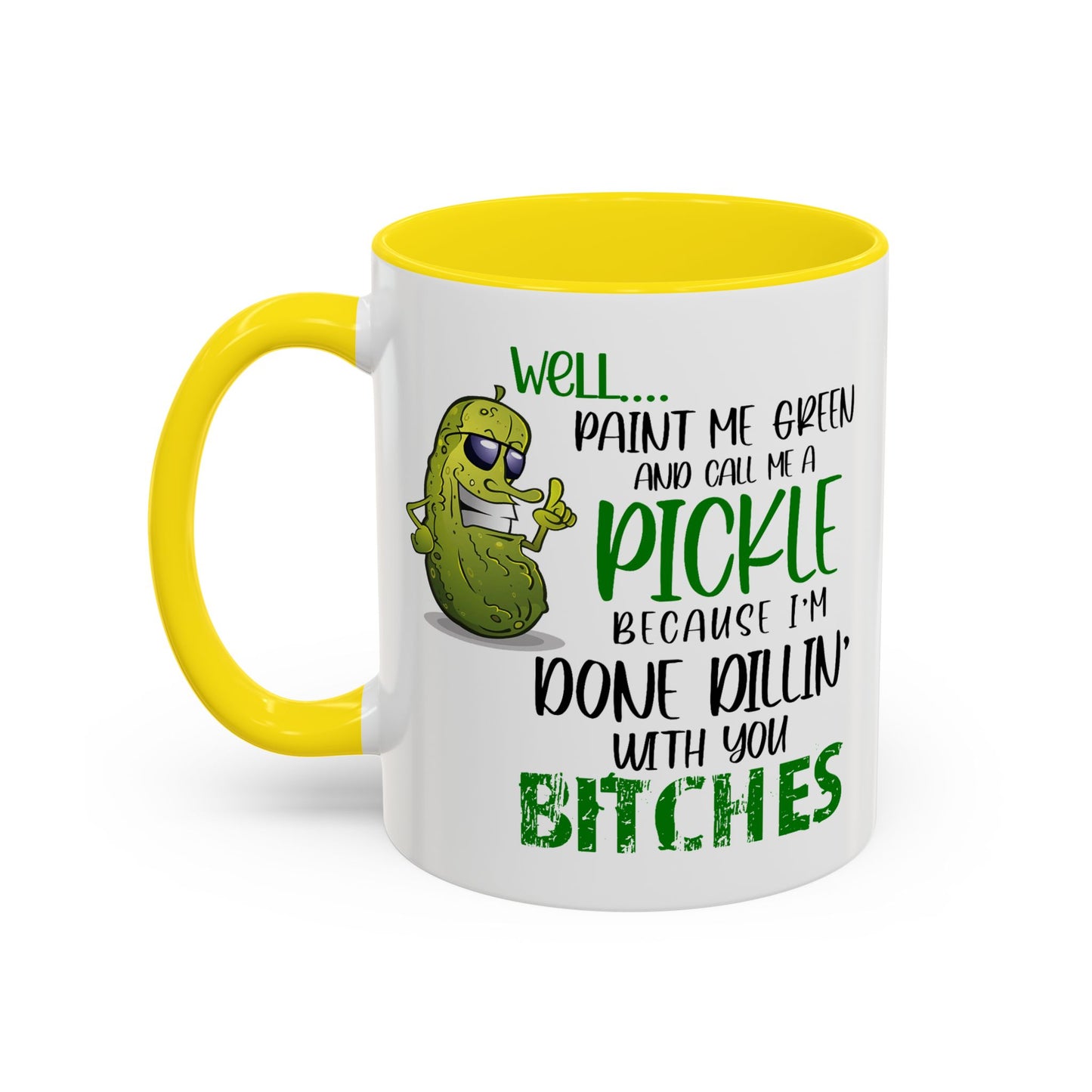 Adult Mug - Well Paint Me Green