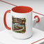 Christmas Mug - North Pole Express Steam Locomotive Ornaments