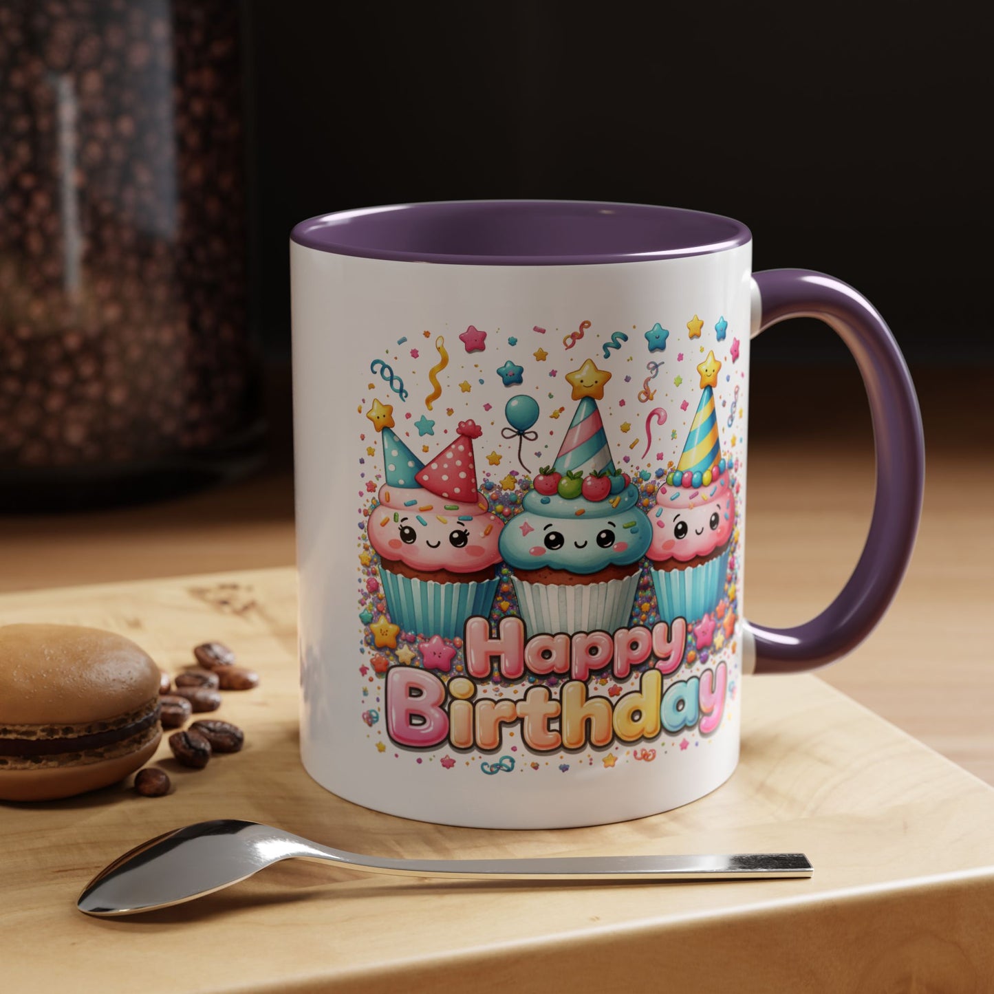 Birthday Mug - Cute Cupcakes