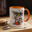 Christmas Mug - Merry Xmas Snowman Tree Present