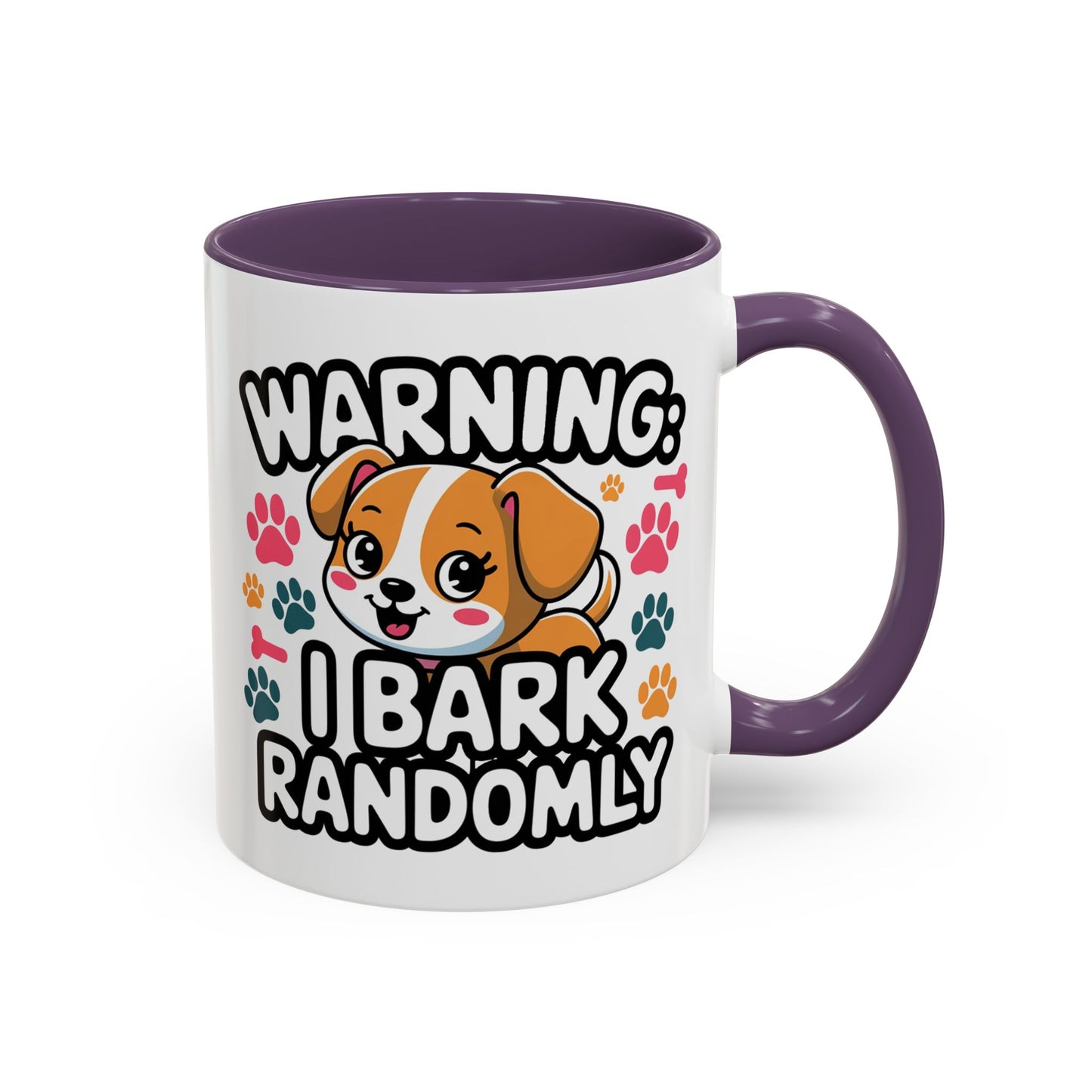 Animal Mug - Warning I Bark Randomly