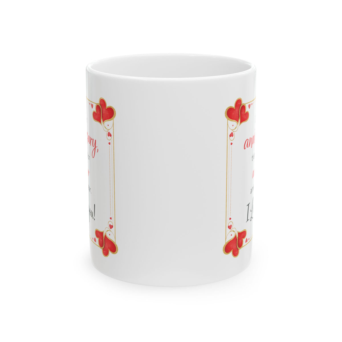 Anniversary Mug - On Our Anniversary