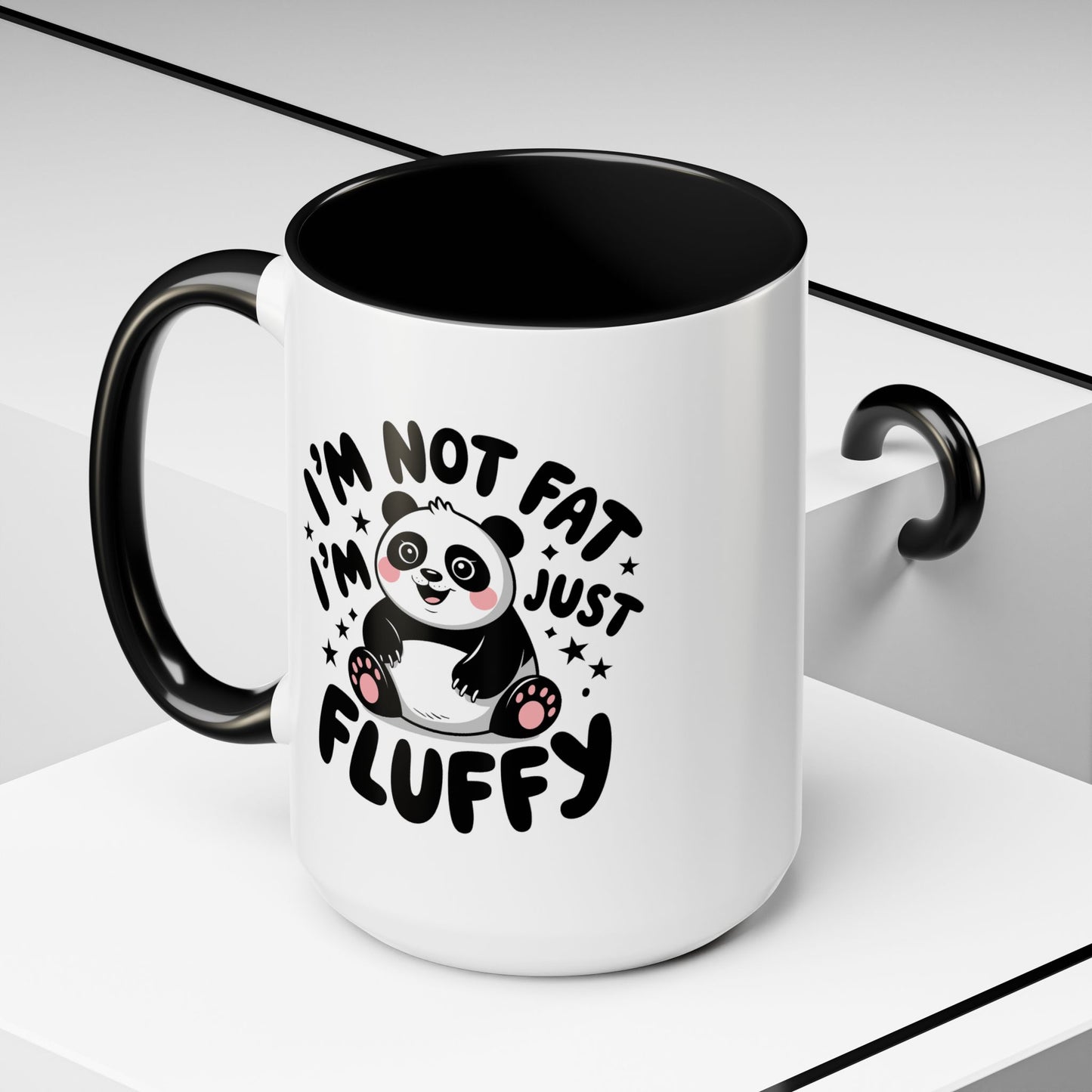 Humor Mug - I'm Not Fat I'm Just Fluffy